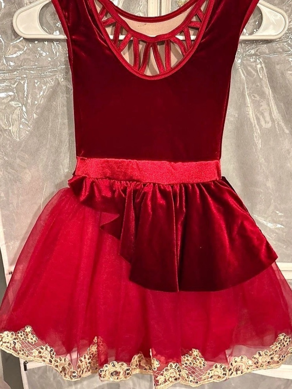 Weissman Formal Velvet Dress Size 1 Like New